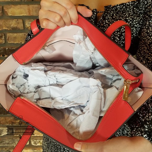 Adel Kate Spade Small Tote Stoplight NWT - Picture 7 of 7